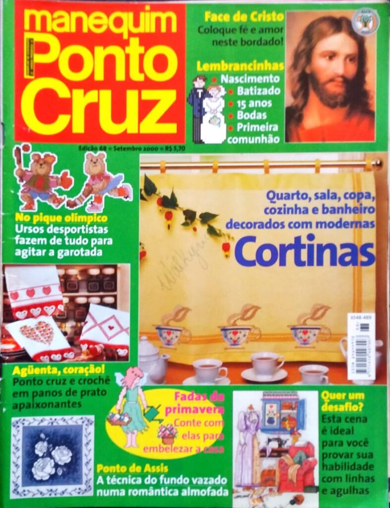 Revista Manequim Ponto Cruz N Setembro Higino Cultural