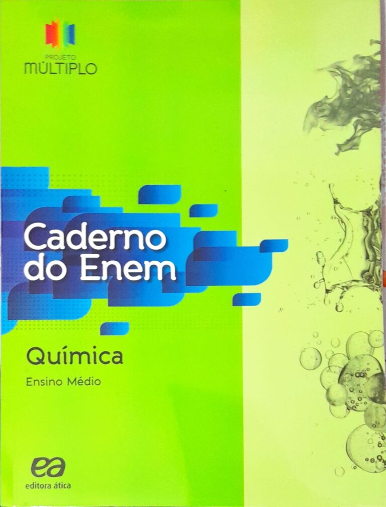 Projeto Múltiplo Caderno do Enem Química Martha Reis Higino Cultural