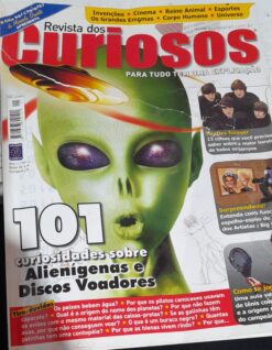 Revista dos Curiosos 1  101 Curiosidades Alienígenas e Discos Voadores