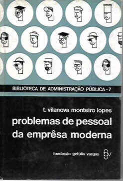 Problemas de Pessoal de Empresa Moderna - T. Vilanova 1965