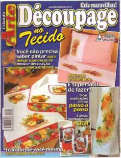 Criando Arte Decoupage no Tecido Nº 1
