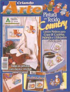 Criando Arte Pintura Em Tecido Country Nº 21