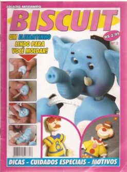 Revista  Biscuit Elefantinho Dicas Cuidados Motivos Nº 2