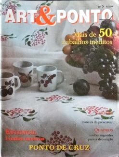Artesanato - Art & Ponto Nº 5 Ponto de Cruz
