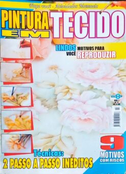 Artesanato – Pintura Em Tecido Nº 3 Flores