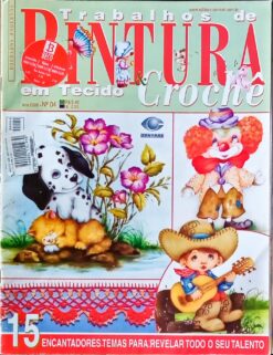 Artesanato – Pintura Em Tecido e Crochê  Nº 04