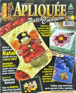 Criando Arte Patchwork Especial Apliquée Patch Colagem Natal Nº 9