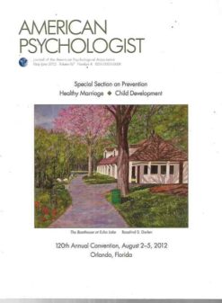 American Psychologist Vol 67 Nº 4 Maio Junh 2012 Inglês