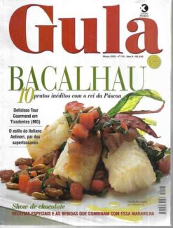 Culinária Gula Nº 113 Março de 2002 10 Receitas Bacalhau