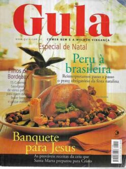 Culinária Gula Nº 121 Novembro de 2002 Natal