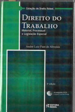Direito do Trabalho - André Luiz Paes de Almeida 2008 C/ Cd