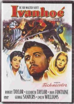 Dvd Original Ivanhoé Robert Taylor, Elizabeth Taylor Legenda
