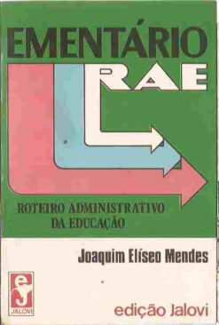 Ementário Rae Roteiro Administrativo da Educação