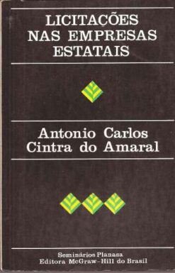 Licitações Nas Empresas Estatais - Antonio Carlos Cintra