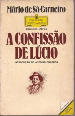 A Confissão de Lúcio - Mario de Sá-carneiro