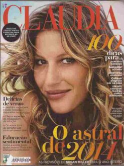 Claudia Janeiro de 2011 Capa  Gisele Bündchen