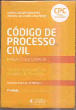Código de Processo Civil para Concursos Jurisprudência 3ª Edição