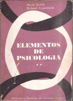 Elementos de Psicologia - David Krech / Richard Crutchfield 2º Volume