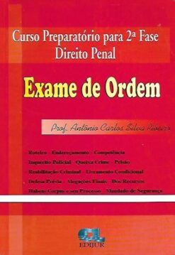 Exame de Ordem Curso Preparatório para 2ª Fase Direito Penal