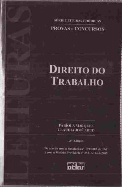 Provas e Concursos Direito no Trabalho