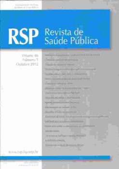Rsp Revista de Saúde Pública Volume 46 Nº 5 Outubro 2012