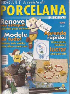 Artesanato - Porcelana Fria Biscuit Nº 16