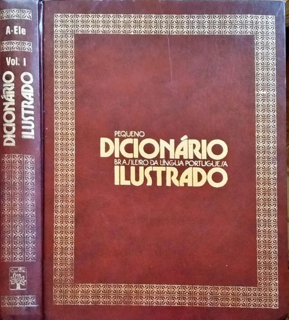 Pequeno Dicionário Da Lingua Portuguesa Ilustrado Volume 1 - Higino ...