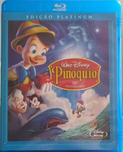 Blu Ray Original Pinóquio Dublado e Legendado