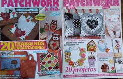 2 Revistas Guia do Ateliê Patchwork Ano 1 Nº 1 e Ano 1nº 1 2012
