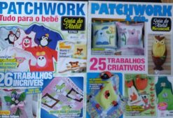 2 Revistas Guia do Ateliê Patchwork Ano 2 Nº 7 2011 Ano 5 Nº 6 2013