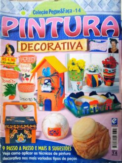 Artesanato - Pegue e Faça Pintura Decorativa Nº 14