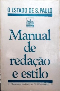 Manual de Redação e Estilo - o Estado de S. Paulo 1990