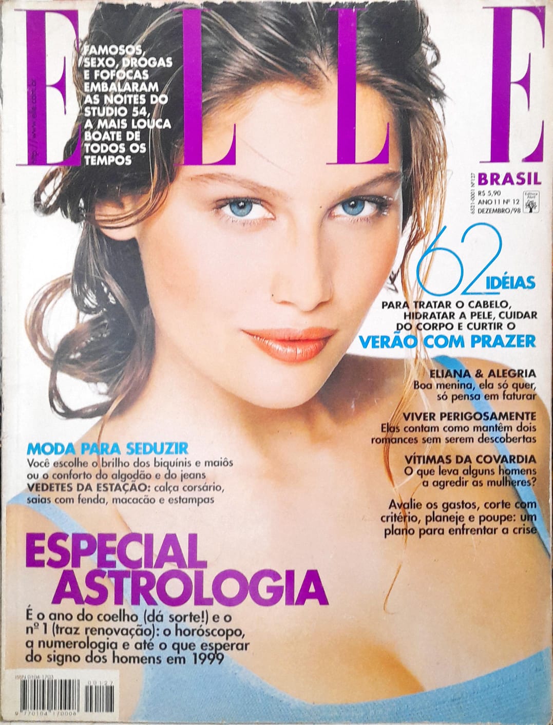 Revista Elle Ano 11 Nº 12 Dezembro 1998 - Higino Cultural