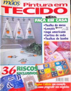 Artesanato Mãos de Ouro Pintura Em Tecido Nº 51