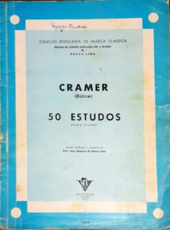 Partitura 50 Estudos  - Cramer
