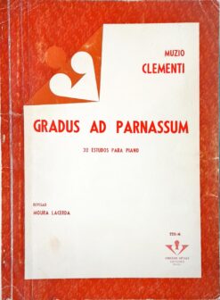 Partitura Gradus Ad Parnassum 32 Estudos para Piano - Muzio Clementi