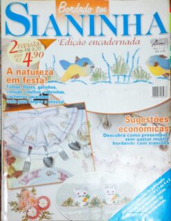 Artesanato Bordado Em Sianinha Ano 1 Nº 01 Ed. Encadernada