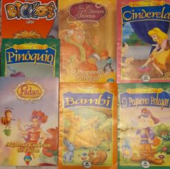 7 Revistinhas de Histórias Bambi, Pinoquio e Outros