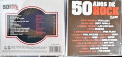 CD Original 50 Anos De Rock Live