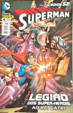 Gibi Superman 6 Legião dos Super Heróis ao Resgate