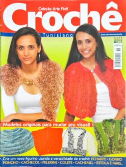 Revista Artesanato Arte Fácil Crochê Tunisiano Ano 5 Nº 36