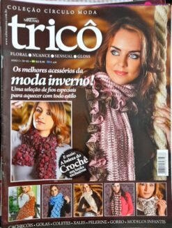 Revista Artesanato Círculo Moda Tricô  Ano 1 Nº 03 e Crochê