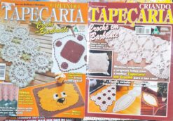 Revista Artesanato Criando Tapeçaria Crochê Nº 38 + Nº 27