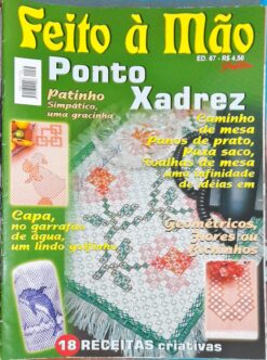 Revista Artesanato Feito a Mão Xadrez Nº 67