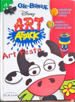 Crie-brinque  Art Attack Art Festa Nº 1 - Disney