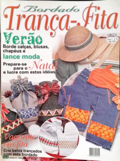 Revista Artesanato Bordado Trança Fita Ano 1  Nº 6