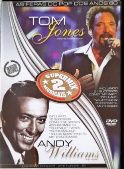 Dvd Original Tom Jones And Williams As Feras Do Pop Dos Anos 60