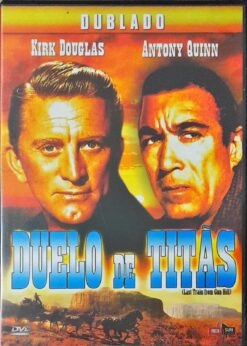 Dvd Original Duelo De Titãs Dublado Kirk Douglas