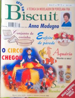 Revista Artesanato Arte Em Biscuit Modugno Ano 1 Nº 5