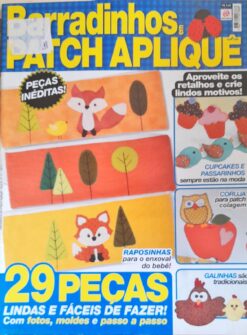 Revista Artesanato Barradinhos Patch Aplique Ano 6 Nº 11